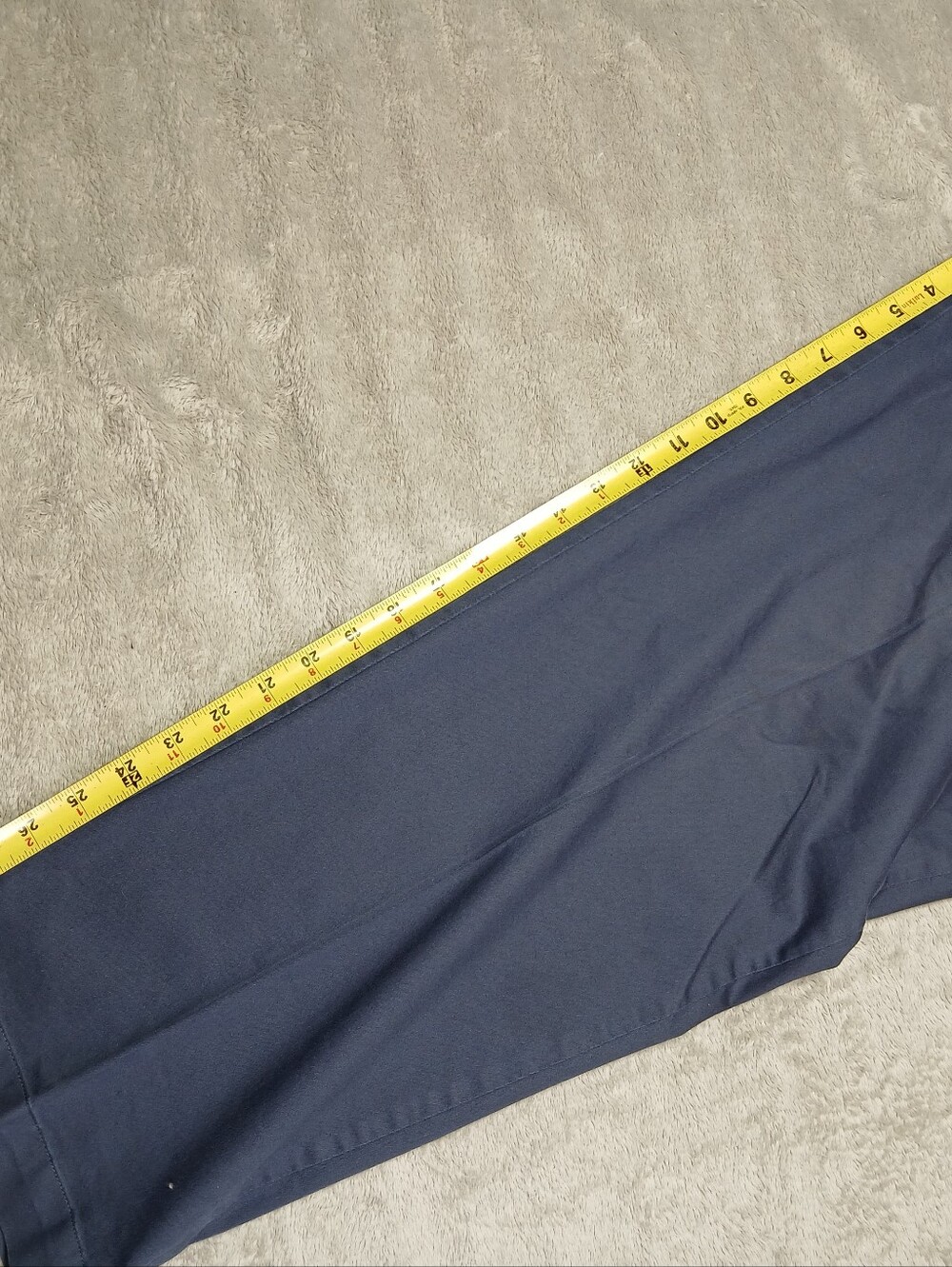 Oak Hill Men 46x30 46 x 30 Blue Flat Front Straight Lightweight Tech Pants Golf - Picture 11 of 12